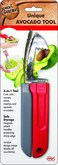 Avocado Tool, 6-in-1 Opener Knife, Cutter, Pitter, Scooper, Slicer, Masher &amp; Spreader - Best Kitchen Utensil for Avocados and Perfect Guacamole Maker - Dishwasher Safe by Jokari Gourmet