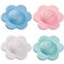 UMBWORLD Hair Catcher Silicone Hair Stopper Shower Drain Covers with Suction Cups Suit for Bathroom Bathtub and Kitchen 4 Pack