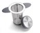 Simple Modern Tea Infuser Reusable Strainer Steeper for Loose Leaf, 18/8 Stainless Steel Mesh, Slate Gray