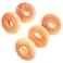 LIOOBO 5PCS Realistic Artificial Cake Simulation Donut Photography Props Food DIY Ornament Early Education Supplies