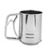 Flour Sifter Stainless Steel Manual Flour Sifter Sieve Fine Mesh Strainer for Kitchen Cooking Baking