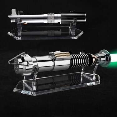 KAFENDA Lightsaber Stand Lightsaber Display Stand Lightsaber Handle Holder Mount Acrylic Lightsaber Hilt Stand Dagger Stand Wand Stand All Clear Acrylic