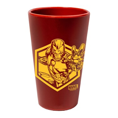 WinCraft 16 oz Silicone Pint Glass Marvel Ironman
