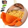 Zulay Silicone Pot Strainer - Adjustable Snap On Strainer For Most Pots &amp; Pans - Food Grade, Heat Resistant Pot Strainer Clip On Silicone Colander For Draining Pasta, Fruits, &amp; Vegetables (Orange)