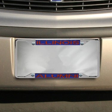 NCAA Illinois Fighting Illini License Plate Frame Alumni