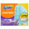Swiffer Dusters Refill for Cleaning, Feather &amp; Microfiber Duster Disposable Alternative, For Dusting Furniture, Blinds, Ceiling Fans, Walls, Helps Remove Allergens, Lavender, 18ct