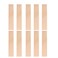 Exceart 10pcs Rectangle Wood Boards Unfinished Wood Boards Sheets Carving Blocks for Arts Craft Painting 4x20cm