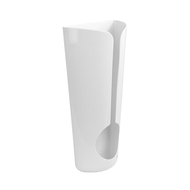 Spectrum Diversified Plastic Bag Holder, Wall Mount or Adhesive Grocery Bag Organizer, Under Sink Plastic Grocery Bag Storage &amp; Trash Bag Organization