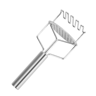 Stainless Steel Potato Masher Double Layer Potato Ricer Kitchen Potato Presser Hand Mashed Potato Maker