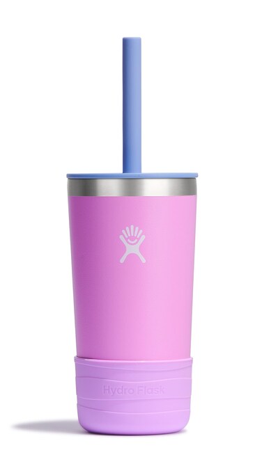 Hydro Flask Kids 12 Oz Tumbler With Straw And Boot Anemone