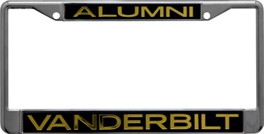 NCAA Vanderbilt Commodores License Plate Frame Alumni