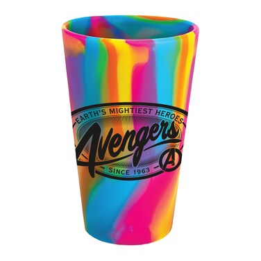 WinCraft 16 oz Silicone Pint Glass Marvel Avengers