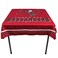 WinCraft Tampa Bay Buccaneers Logo Tablecloth and Square Table Cover Overlay