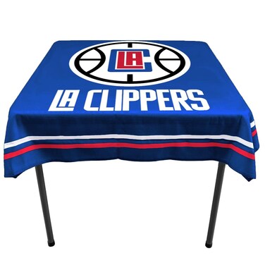 WinCraft Los Angeles Clippers Logo Tablecloth and Square Table Cover Overlay