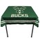 WinCraft Milwaukee Bucks Logo Tablecloth and Square Table Cover Overlay