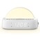 Sharp Sunrise Alarm Clock, Wake Up Gently with Sunrise/Sunset Simulation, Alarms, 5 Tranquil Sleep Aid Sounds, 8 Colors Night Light/Mood Light for Bedroom with 30/60/90 Timer