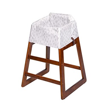 J.L. Childress Healthy Habits Disposable Restaurant High Chair Covers - 12 Count - Individually Wrapped Baby Seat Covers - Covers All Surfaces - Stars/Hearts/Arrows