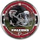 WinCraft Atlanta Falcons Chrome Wall Clock