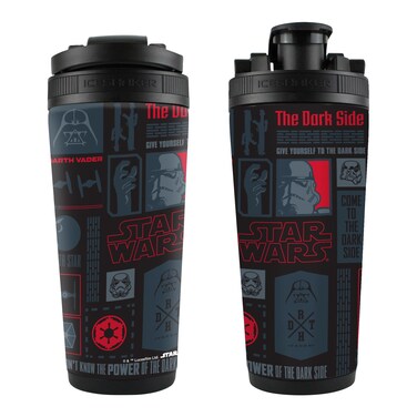 WinCraft 26oz 4D Stainless Steel Ice Shaker Star Wars Original Trilogy Empire