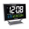 Sharp Desktop Dual Alarm Clock with Color Display - Atomic Accuracy - Calendar &amp; Day of Week Time/Date Display