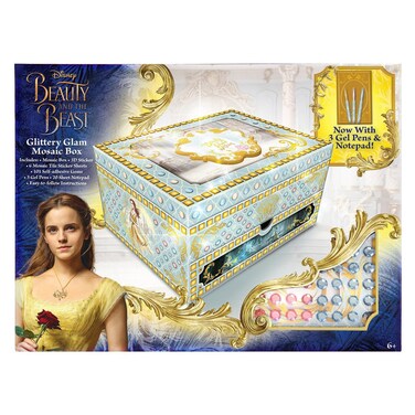 Beauty and the Beast Mosaic Box