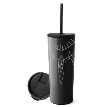 Simple Modern Marvel Black Panther Avengers Insulated Tumbler Cup with Flip Lid and Straw Lid   Gifts for Women Men Reusable Stainless Steel Water Bottle Travel Mug   Classic Collection   24oz