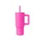 Simple Modern Kids 24 oz Tumbler with Handle and Silicone Straw Lid   Spill Proof and Leak Resistant   Reusable Stainless Steel Bottle   Gift for Kids Boys Girls   Trek Collection   Raspberry Vibes