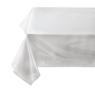 Benson Mills Heavy Duty Clear Plastic Tablecloth Protector, 100% Waterproof Table Cloth, Oil Spill Proof, Table Cover for Dining Tables, Parties and Holidays (60" x 84" Rectangular)