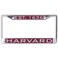 WinCraft Harvard College L375046 Inlaid Metal LIC Plate Frame
