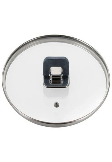 Dana Trading NutriChef 5 Quart Casserole-See-Through Tempered Glass Lids, Works with Model: NCCWSTKGRY (Gray), One Size
