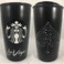 Starbucks Las Vegas Blvd Collectible Tumbler with Crystal Spade on Side