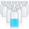 Tatuo 12 Pcs 16oz 500ml Plastic Sample Bottles 250ml Wide Mouth Reagent Bottle Water Sample Bottle Lab Plastic Bottles with Lids PP Translucent Bottles for Laboratories