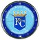 MLB Kansas City Royals Chrome Clock
