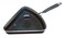 Jokari Space Saving Nonstick Stovetop Pizza Reheating Pan. Keep Crust Crispy, Cheese Melty! Includes Vented Glass Lid. Perfectly Crisp Up Your Leftover Pizza, Also Works for Cooking Slices from Frozen