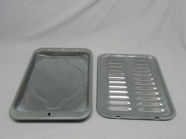 GE WB48X10056 Range Oven Broil Pan Set