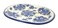 Polish Pottery Daisy Surprise Large Oval Platter