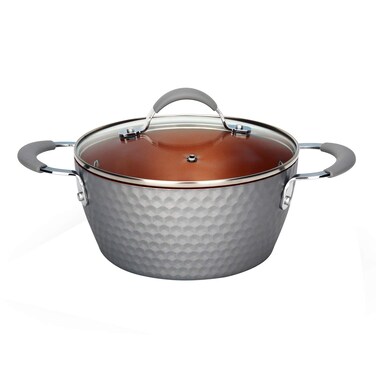 NutriChef Dutch Oven Pot with Lid - Non-Stick High-Qualified Kitchen Cookware, 3.6 Quart (Works with Model: NCCW11GD)