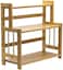 Sorbus Kitchen Countertop Organizer Bamboo Wooden Counter Storage Shelf Rack for Spice, Soap, Skin Care, Makeup Display Stand, Bathroom Shelves, Vanity, Office (3-Tier)