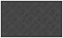 Apache Mills Crosshatch Doormat, 3-Feet X 5-Feet, Charcoal