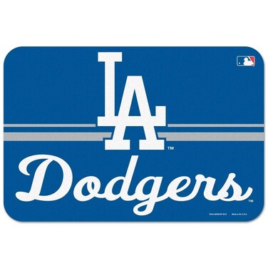 WinCraft MLB 9864814 Los Angeles Dodgers Mat, Small/20" X 30