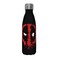 Marvel Deadpool SplatterIcon 17 oz Stainless Steel Water Bottle, 17 Ounce, Multicolored