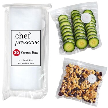 Chef Preserve Vacuum Sealer Bags (30 Bags)