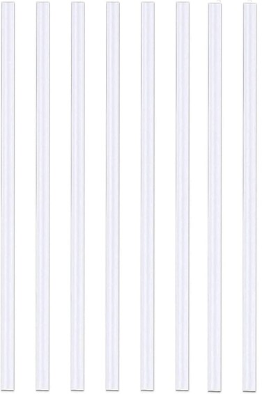 Hydroflask Straws Replacement [8-Pack] Hydro Energy Replacement Straws for Hydro Flask Wide Mouth Water Bottle. (9.5 Inch)