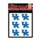 WinCraft NCAA Kentucky Wildcats Face Tattoos, Team Colors, One Size