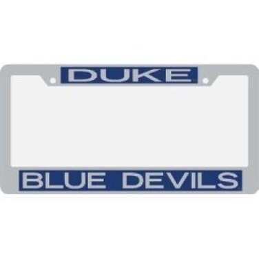 Wincraft Duke University S02852 LIC PLT Frame S/L Metallic