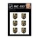 WinCraft NHL Vegas Golden Knights Face Tattoos, Team Colors, One Size