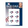 Wincraft MLB Toronto Blue Jays Face Tattoos, Team Colors, One Size