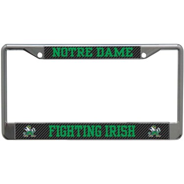 WinCraft Notre Dame S69660 LIC PLT Frame S/L Printed