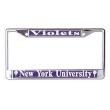Wincraft New York University S71851 LIC PLT Frame S/L Domed