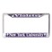 Wincraft New York University S71851 LIC PLT Frame S/L Domed